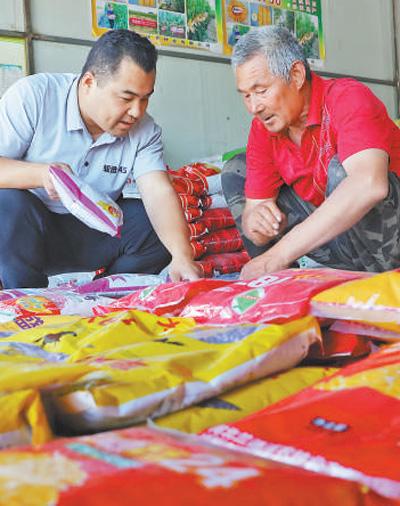 必赢国际：农资保障农机给力农技跟上夏种全面展开（新时代画卷）(图1)