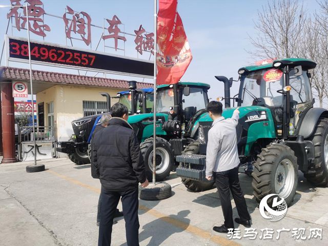 必赢国际：驻马店：春耕备耕正当时农业机械迎热销(图1)