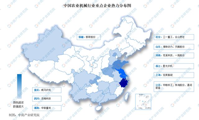 必赢国际：2025年中国农业机械产业链图谱及投资布局分析(图18)