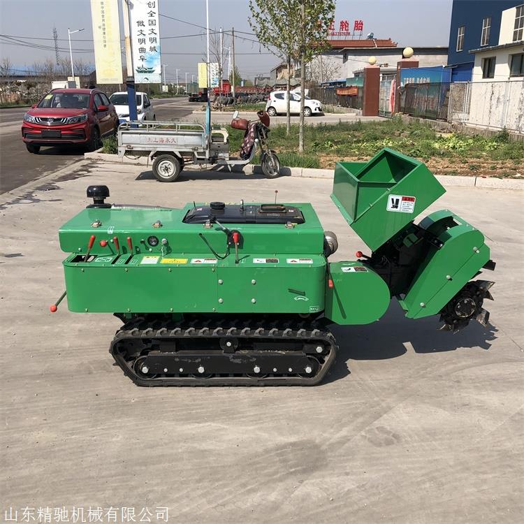 bwin网站：小型履带开沟机开沟施肥一体机-搜了网(图2)