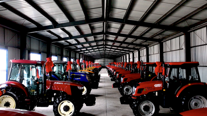 必赢：聚焦北大荒丨创业农场强化农机基建铸就示范标杆(图1)