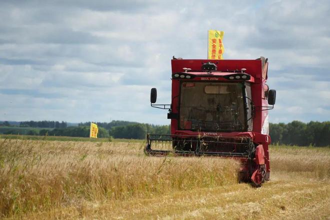必赢国际：国产农机搭载“智慧芯”——北大荒红星农场小麦生产全程无人化作业“首秀”(图2)